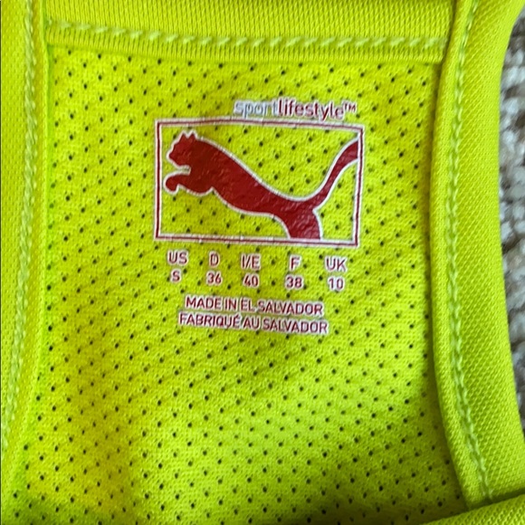 Puma Cool Cell Purple Racerback Active Tank Small - Picture 4 of 4